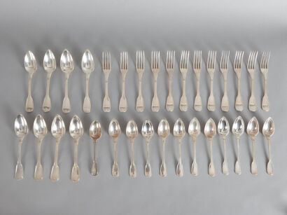 A Large Selection of Sterling Silver Cutlery