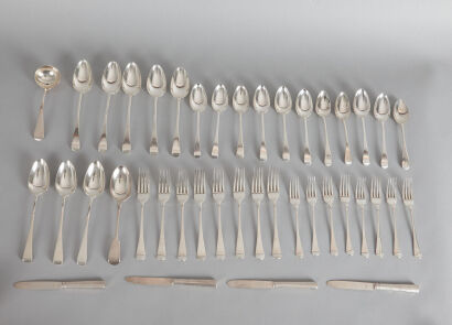 A Large Selection of Sterling Silver Cutlery