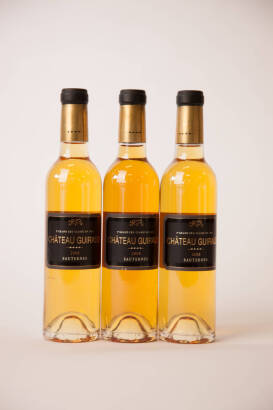 (3) 2005 Chateau Guiraud 375ml
