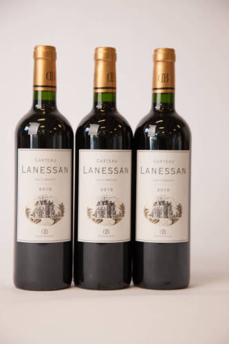 (3) 2010 Chateau Lanessan, Haut Medoc