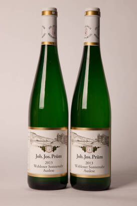 (2) 2013 J J Prum Wehlener Sonnenuhr Auslese, Mosel Saar Ruwer