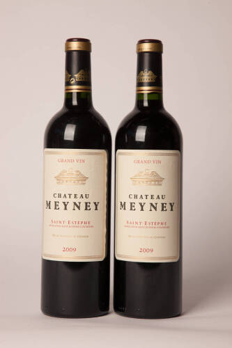 (2) 2009 Chateau Meyney, St Estephe