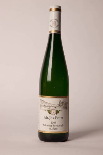 (1) 2003 J J Prum Wehlener Sonnenuhr Auslese, Mosel Saar Ruwer