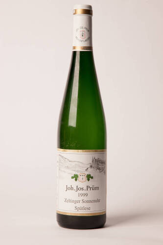 (1) 1999 J J Prum Zeltinger Sonnenuhr Spatlese, Mosel Saar Ruwer