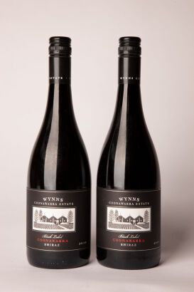 (2) 2010 Wynns Black Label Shiraz , Coonawarra