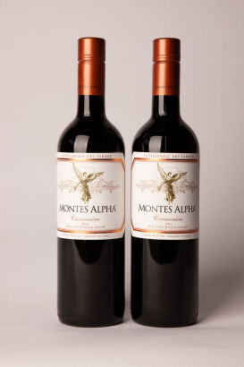 (2) 2013 Montes Alpha Carmenere , Colchagua , Chile