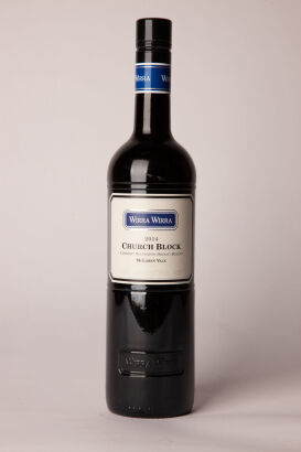 (1) 2014 Wirra Wirra Church Block Cabernet Sauvigon Shiraz Merlot