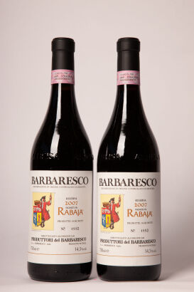 (2) 2007 Produtorri di Barbaresco Rabaja Riserva, Piedmont