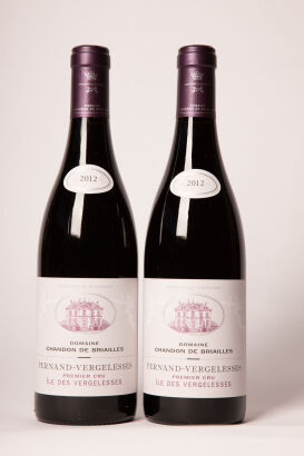 (2) 2012 Domaine Chandon de Briailles Pernand-Vergelesses 1er Cru, Cote de Beaune