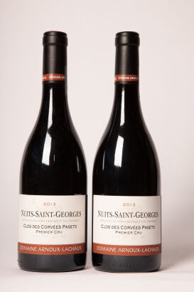 (2) 2013 Domaine Arnoux Lachaux Nuits Saint Georges 1er Cru Clos des Corvees Pagets, Cote de Nuits