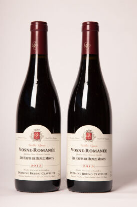 (2) 2013 Domaine Bruno Clavelier Vosne Romanee Les Hauts de Beaux Monts, Cote de Nuits