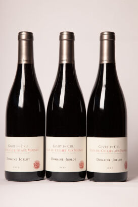 (3) 2012 Domaine Joblot Givry 1er Cru Clos du Cellier Aux Moines , Cote Chalonnaise