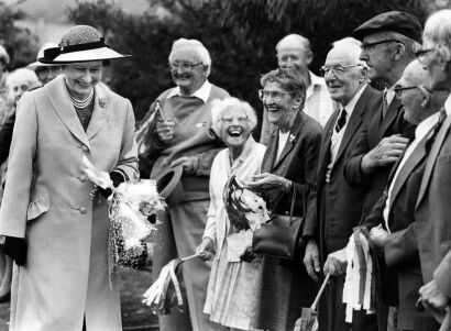 The Queen at Waikawa Marae