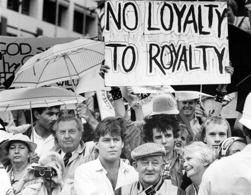 No Loyalty to Royalty - Aotea Square