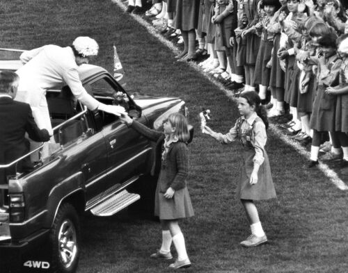 The Queen and her Admirers - QEII Park, Christchurch