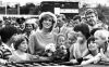 Lady Diana and Onlookers - Eden Park, 1983