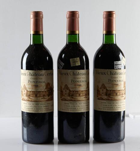 (3) 1985 Vieux Chateau Certan