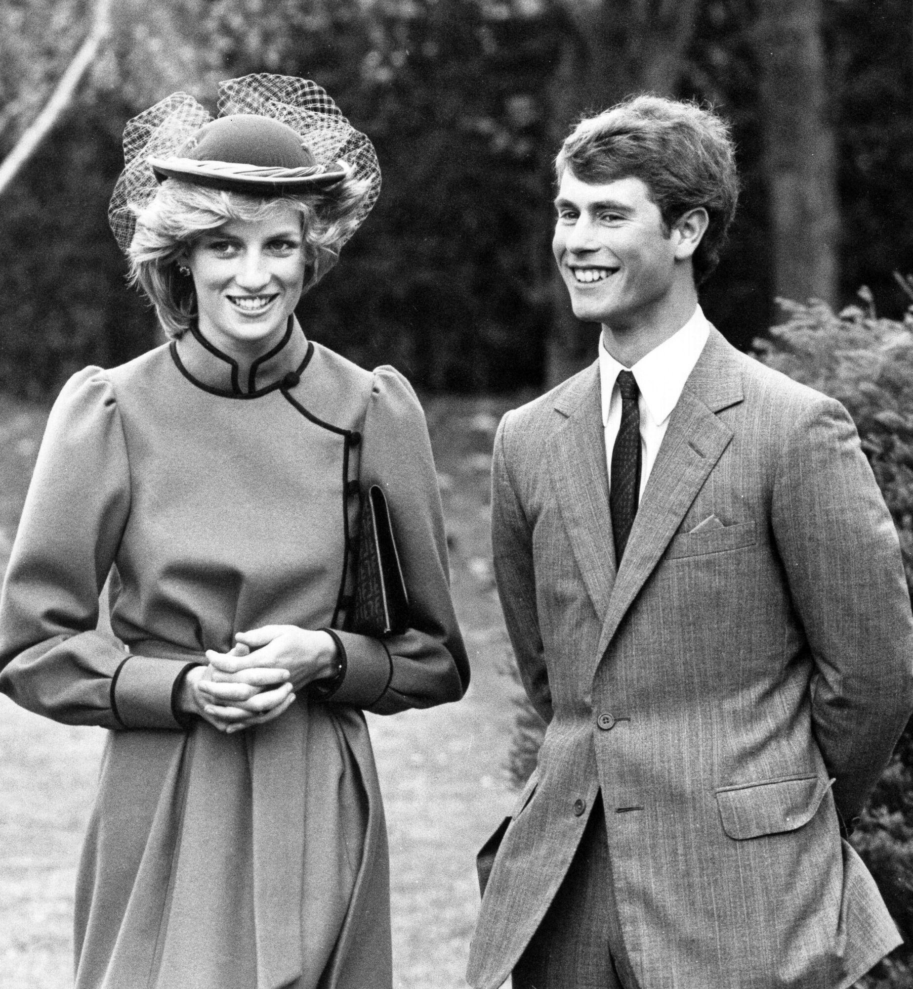 Princess Diana with Prince Edward at Wanganui Collegiate - Price ...