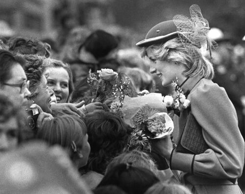 Flowers for Diana, from the People of Upper Hutt