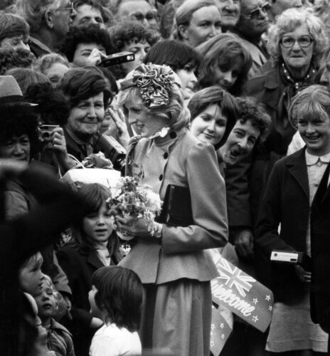 Princess Diana, Town Hall Walkabout, Wellington