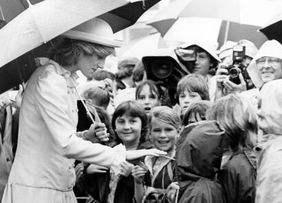 Princess Diana at Milford School