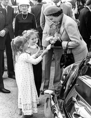 Queen with Not One but Two Little Girls