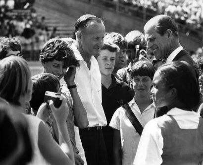 Prince Philip in Greymouth