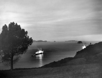 HMS Britannia in Mercury Bay