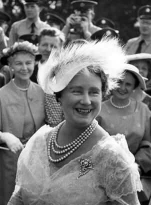 The Queen Mother's Radiant Smile