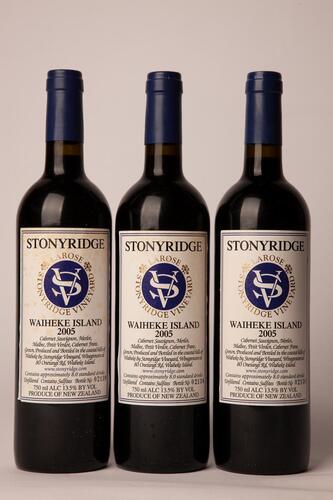 (3) 2005 Stonyridge Larose , Waiheke