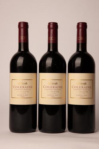 (3) 2004 Te Mata Coleraine , Hawkes Bay BC95