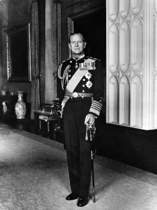 Portrait of Prince Philip at Windsor Castle