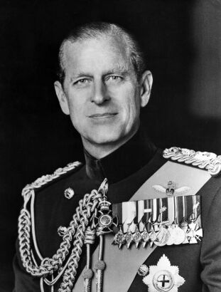 Portrait of Prince Philip in Royal Command Attire