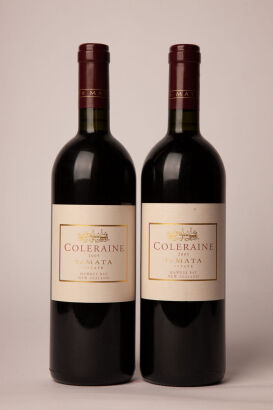 (2) 2005 Te Mata Coleraine , Hawkes Bay BC92