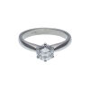 Platinum Diamond Solitaire Ring