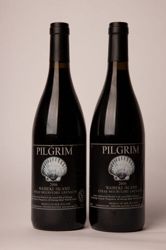 (2) 2006 Pilgrim Syrah Mouvedre Grenache, Waiheke