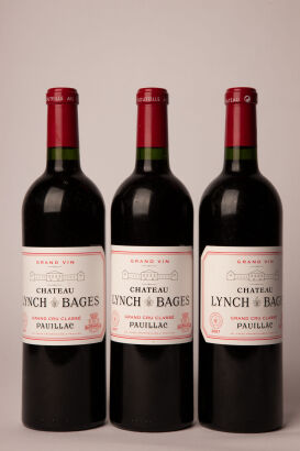 (3) 2007 Chateau Lynch Bages,Pauillac