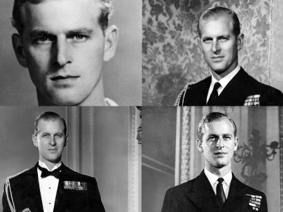 Four photographs - Portraits of Prince Philip