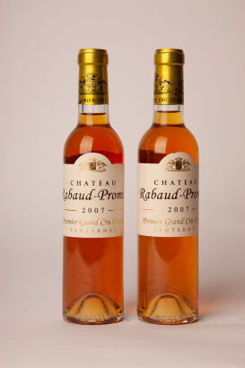 (2) 2007 Chateau Rabaud-Promis, Sauternes 375ml