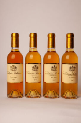 (4) 2007 Chateau Suduiraut, Sauternes 375ml