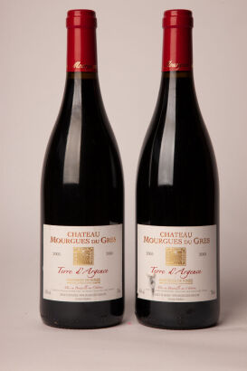 (2) 2005 Chateau Mourgues du Gres Terre d'Argence, Costiere de Nimes