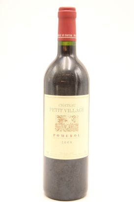 (1) 2000 Chateau Petit Village, Pomerol