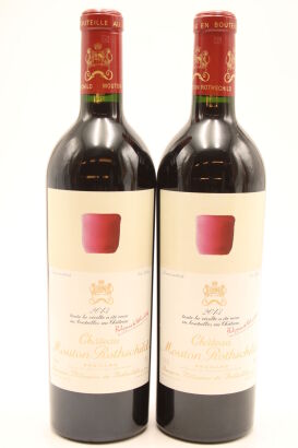 (2) 2013 Chateau Mouton Rothschild, Pauillac [WE96]