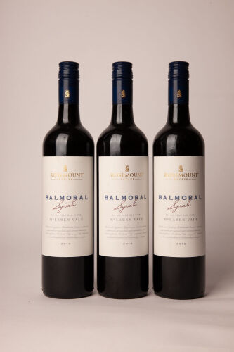 (3) 2010 Rosemount Balmoral Syrah, McLaren Vale 