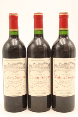 (3) 1996 Chateau Calon-Segur, Saint-Estephe [JR17]