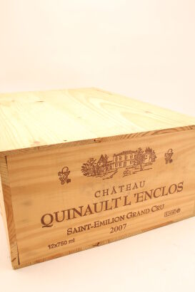 (12) 2007 Chateau Quinault L'Enclos, Saint-Emilion Grand Cru (OWC)