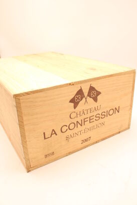 (12) 2007 Chateau La Confession, Saint-Emilion Grand Cru (OWC)