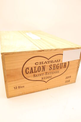 (12) 2011 Chateau Calon-Segur, Saint-Estephe (OWC) [WE95]