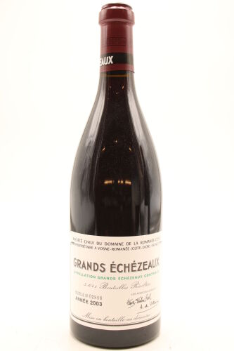 (1) 2003 Domaine de la Romanee-Conti Grands Echezeaux Grand Cru, Cote de Nuits [JR19]