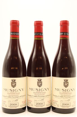 (3) 2008 Domaine Comte Georges de Vogue Musigny Grand Cru 'Cuvee Vieilles Vignes', Cote de Nuits [JR19] [RP97]